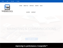 Tablet Screenshot of hardimanwilliams.com